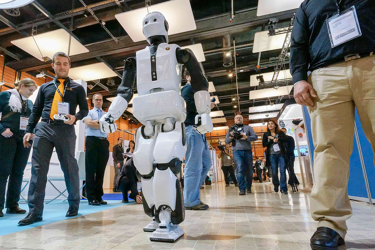 Lo mejor de la tecnología robótica se cita en la Feria Innorobo, en Lyon