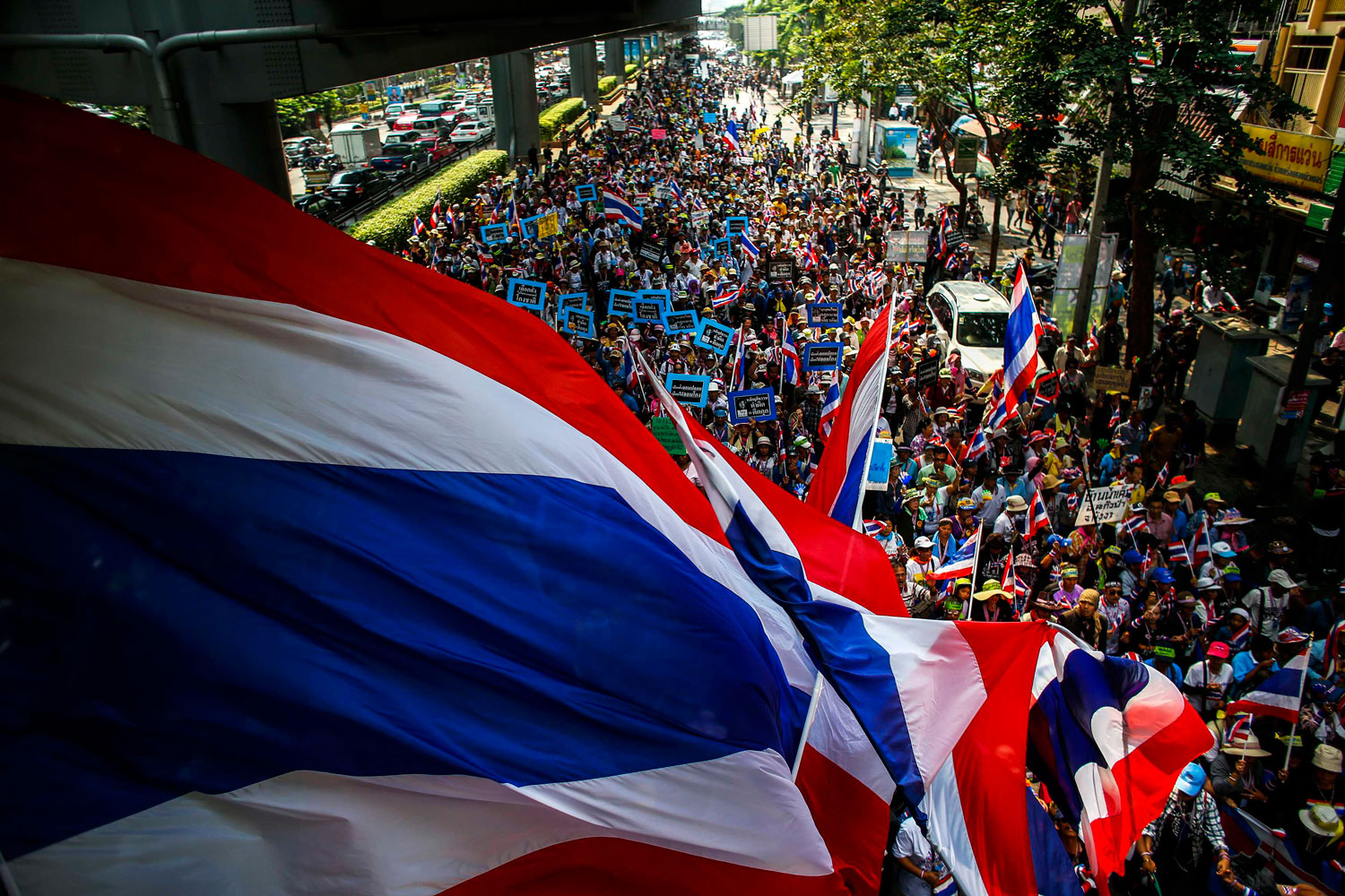Nuevas protestas en Bangkok