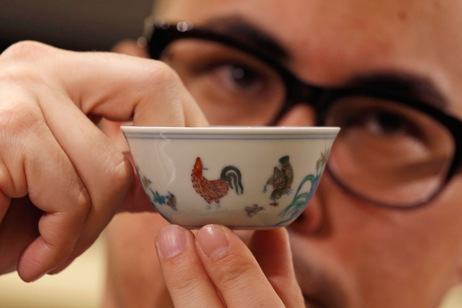 Sotheby's subasta una taza de porcelana del Imperio Chenghua