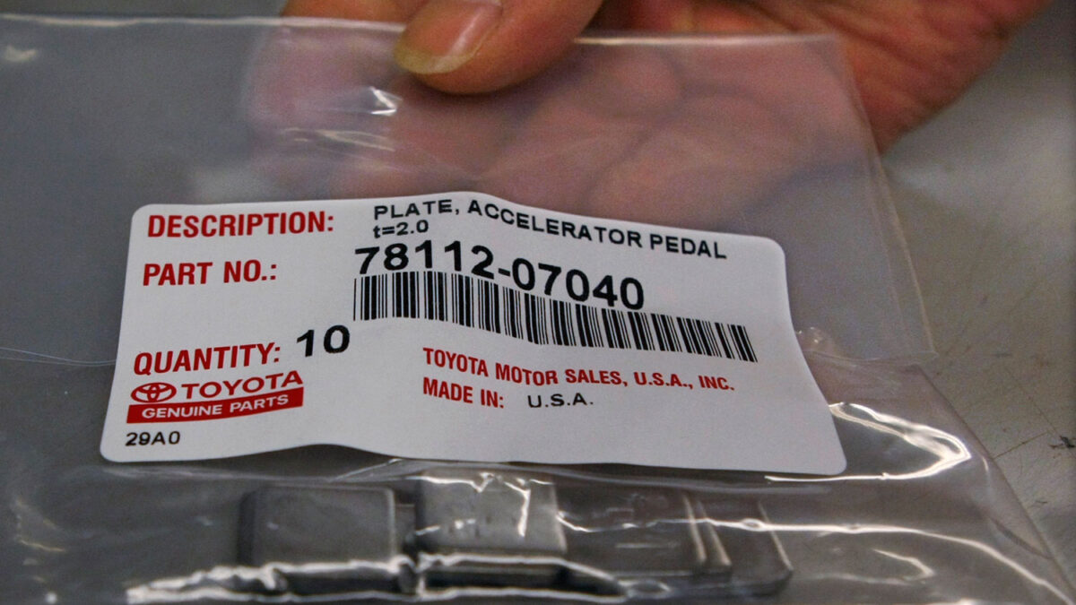 Toyota pagará 860 millones de euros de sanción por el caso de aceleración involuntaria