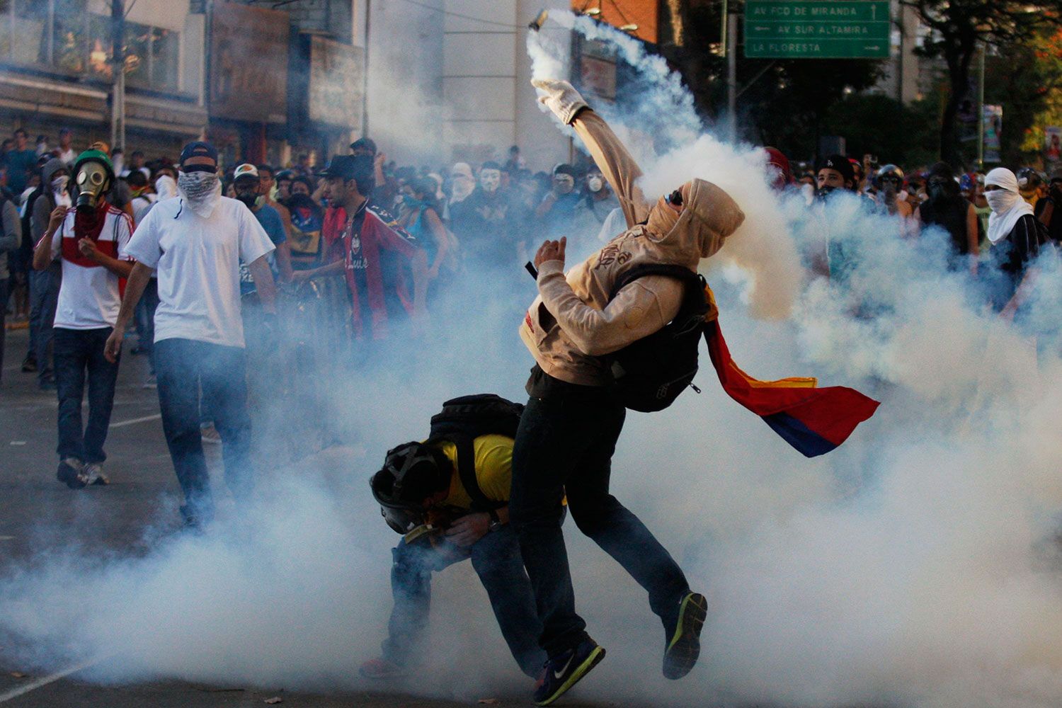 Continúan las protestas en Venezuela a pesar de los Carnavales