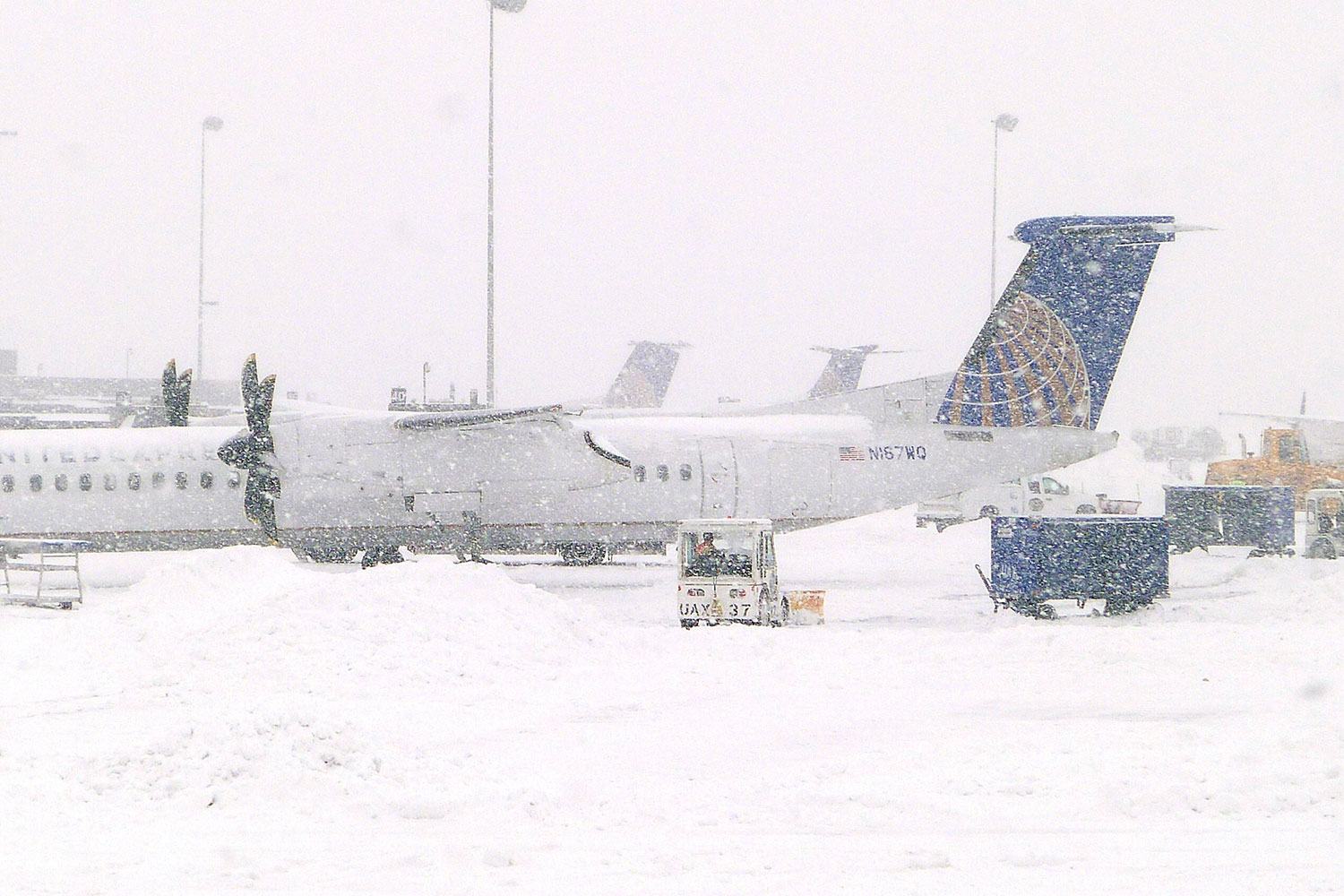 2.000 vuelos cancelados en EEUU por un nuevo temporal de frío y nieve