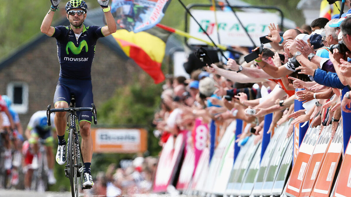 Alejandro Valverde (Movistar) conquista la Flecha Valona