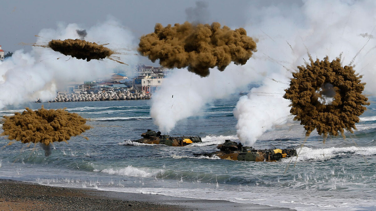 Corea del Norte y Corea del Sur intercambian fuego en la disputada frontera marítima