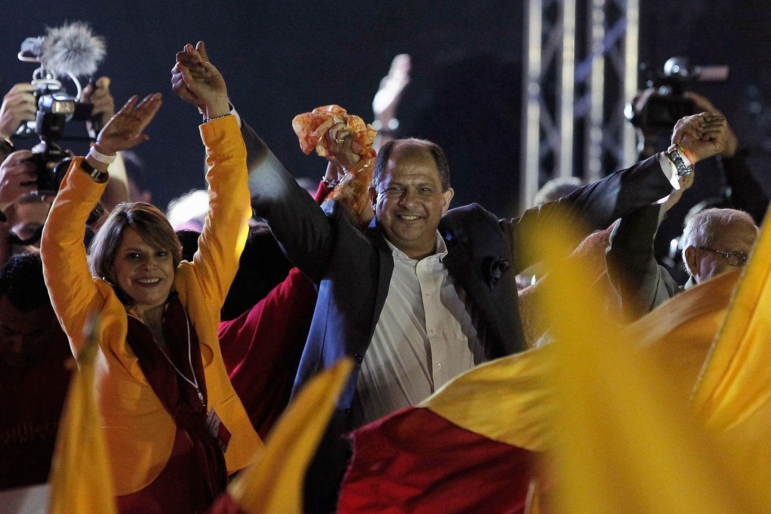 Con el 77,9% de los votos, Luis Guillermo Solís es elegido nuevo presidente de Costa Rica