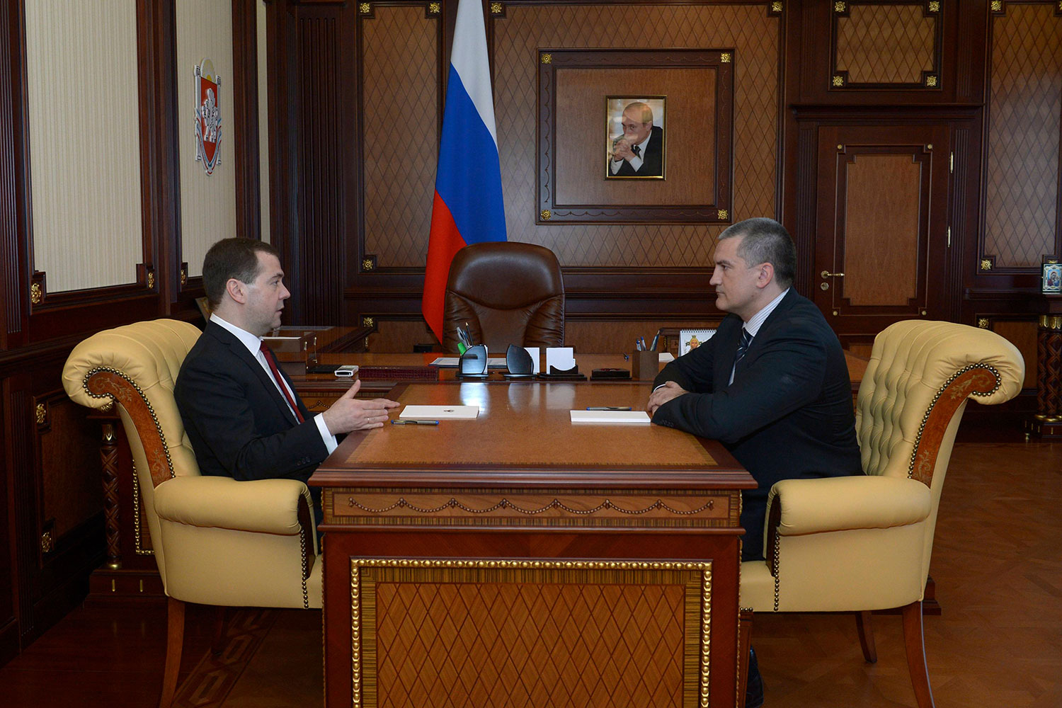 Medvédev visita Crimea y anuncia la creación de un ministerio para el desarrollo de la región