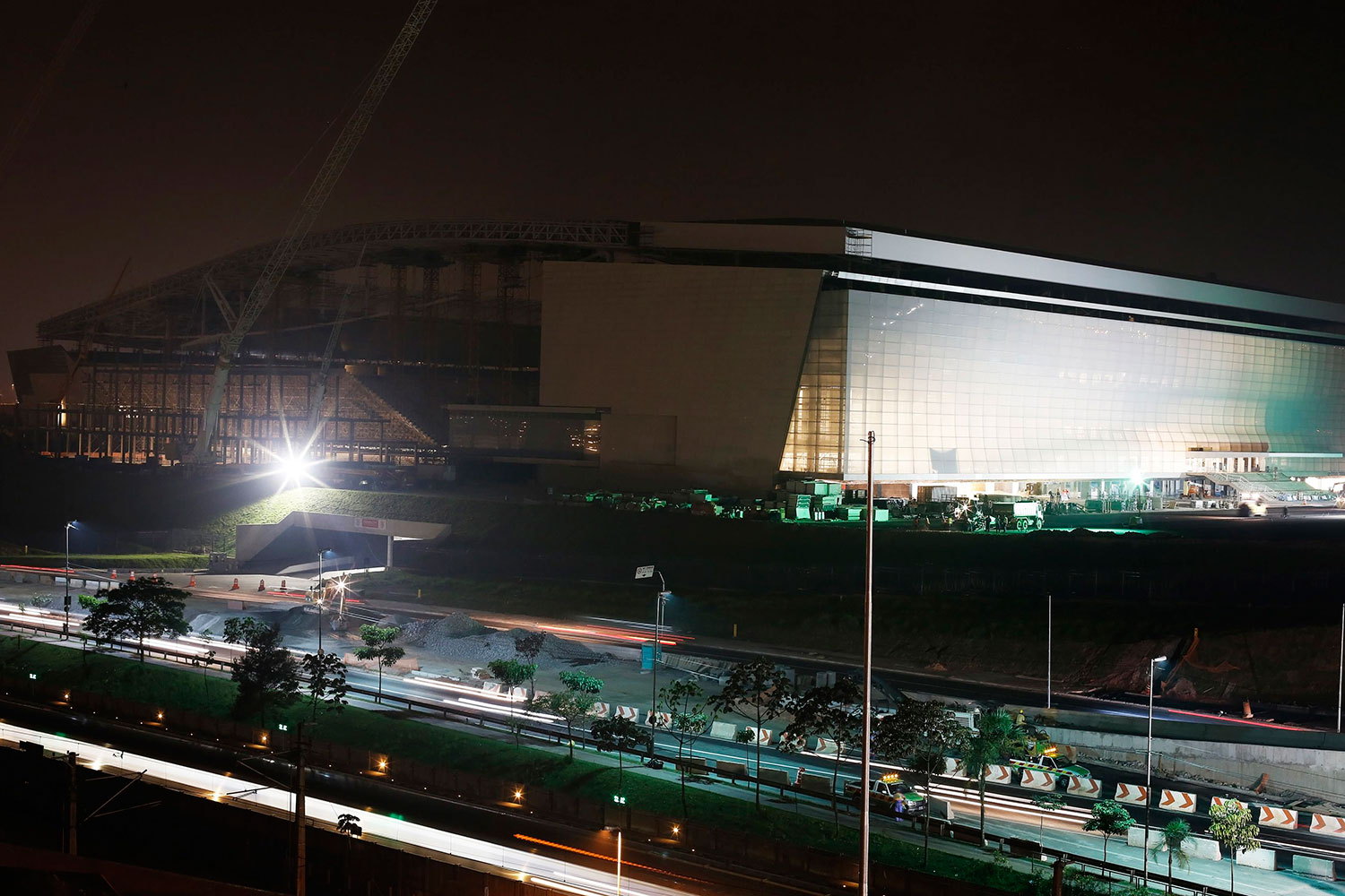 Suspenden las obras del Estadio de Sao Paulo