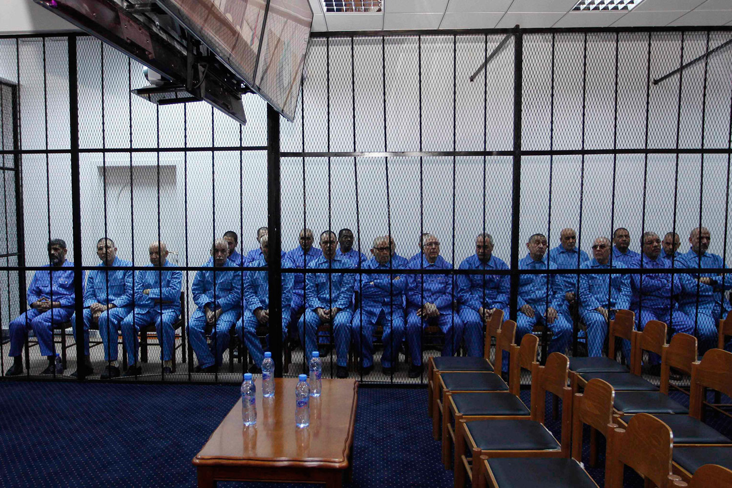 Comienza el juicio contra los dos hijos de Gadafi acusados de asesinato, secuestro o sabotaje