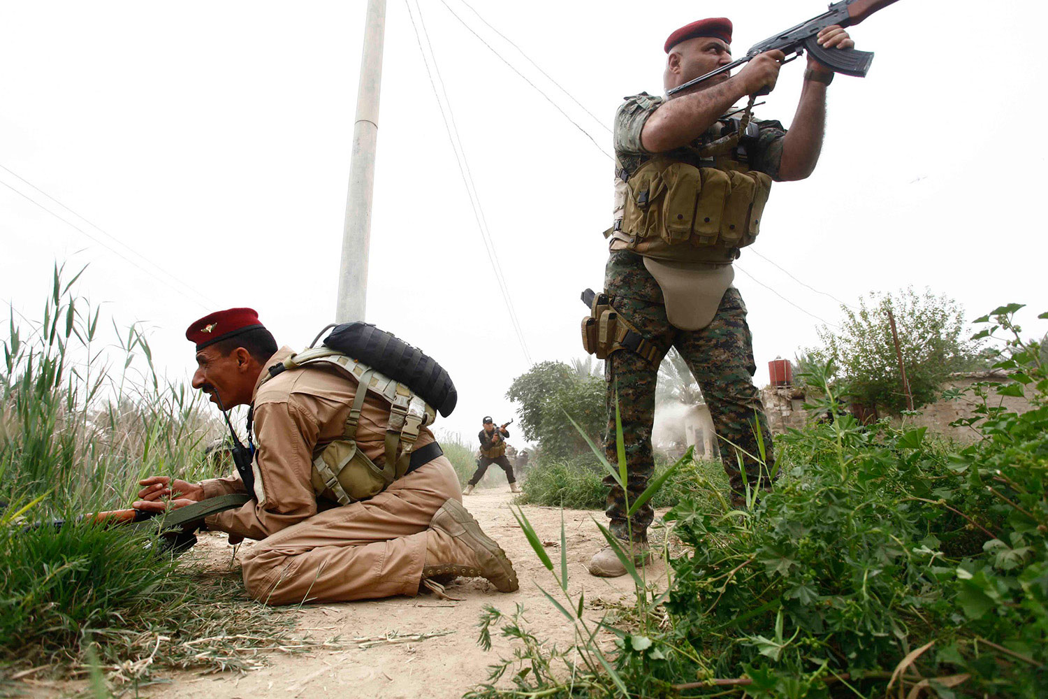Mueren 40 yihadistas en combates con el Ejército iraquí al sur de Bagdad