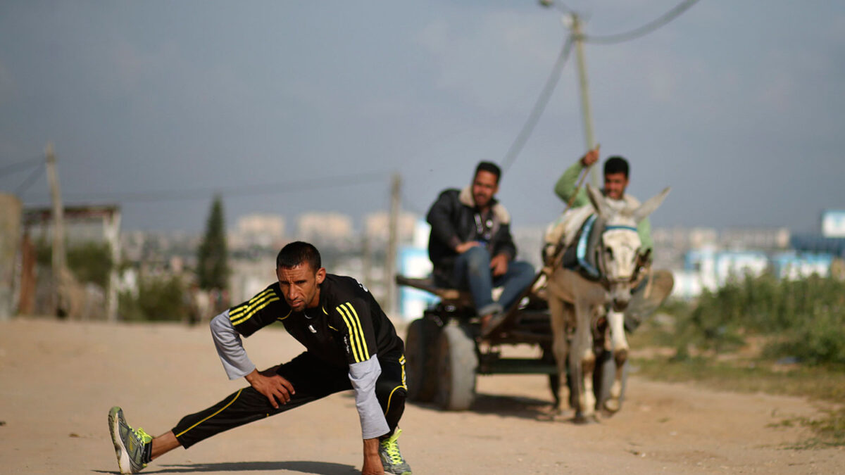 Israel prohíbe al fondista palestino Nader al Masri participar en el maratón de Belén