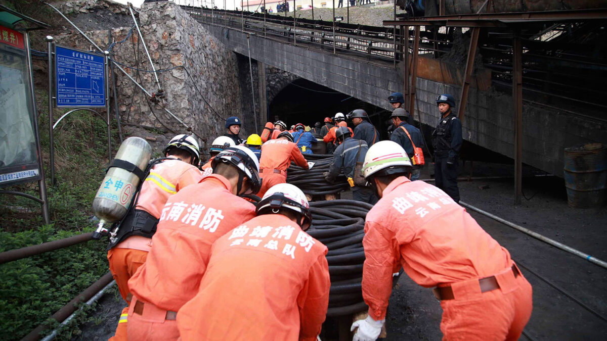 Mueren 14 mineros en una mina de carbón en la provincia china de Yunan