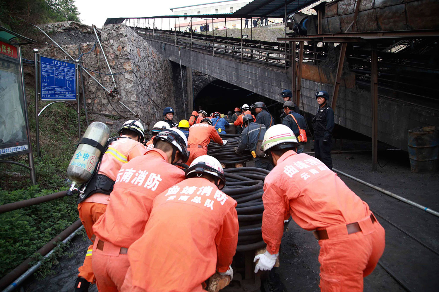 Mueren 14 mineros en una mina de carbón en la provincia china de Yunan