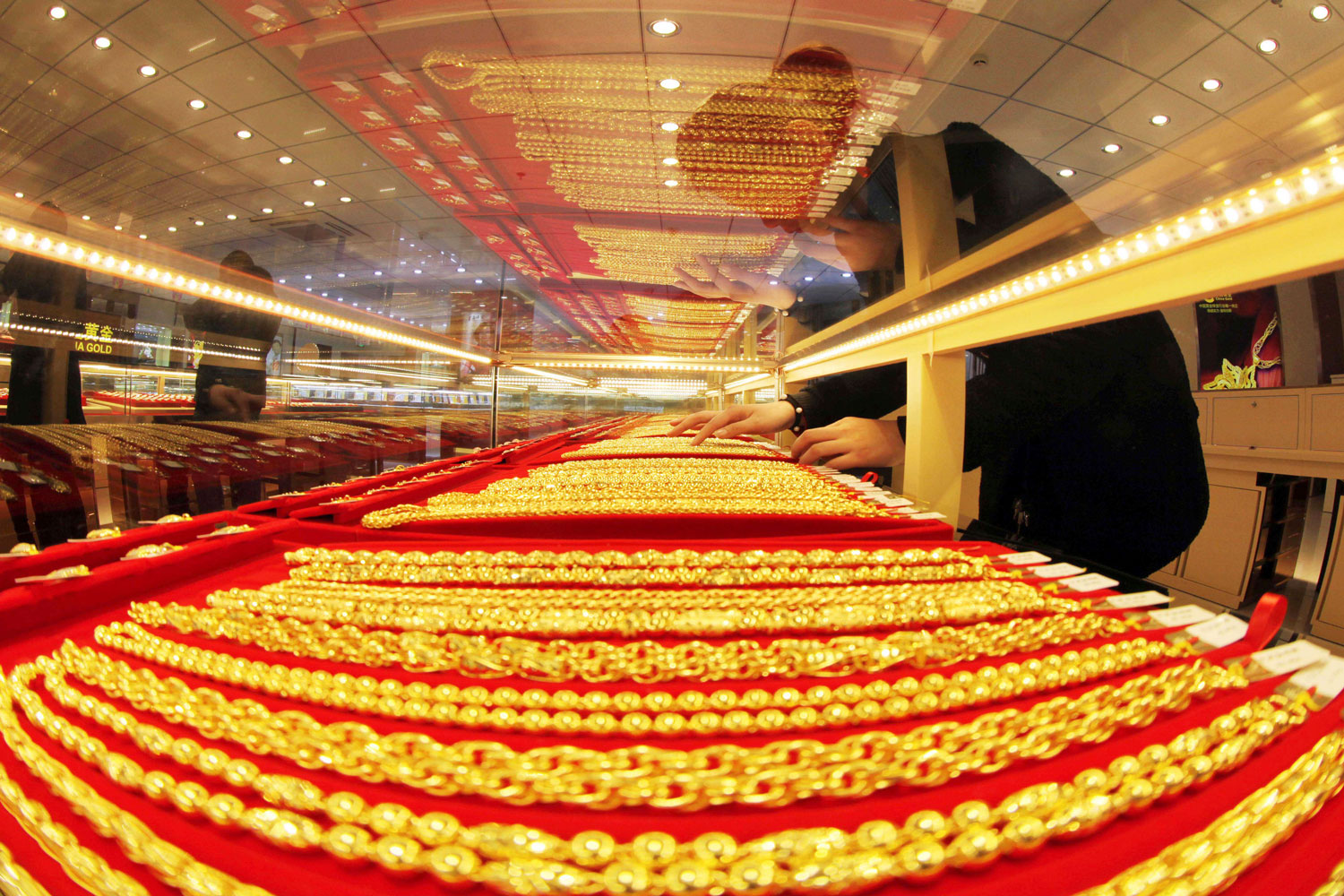 China es el principal consumidor mundial de oro físico para joyería