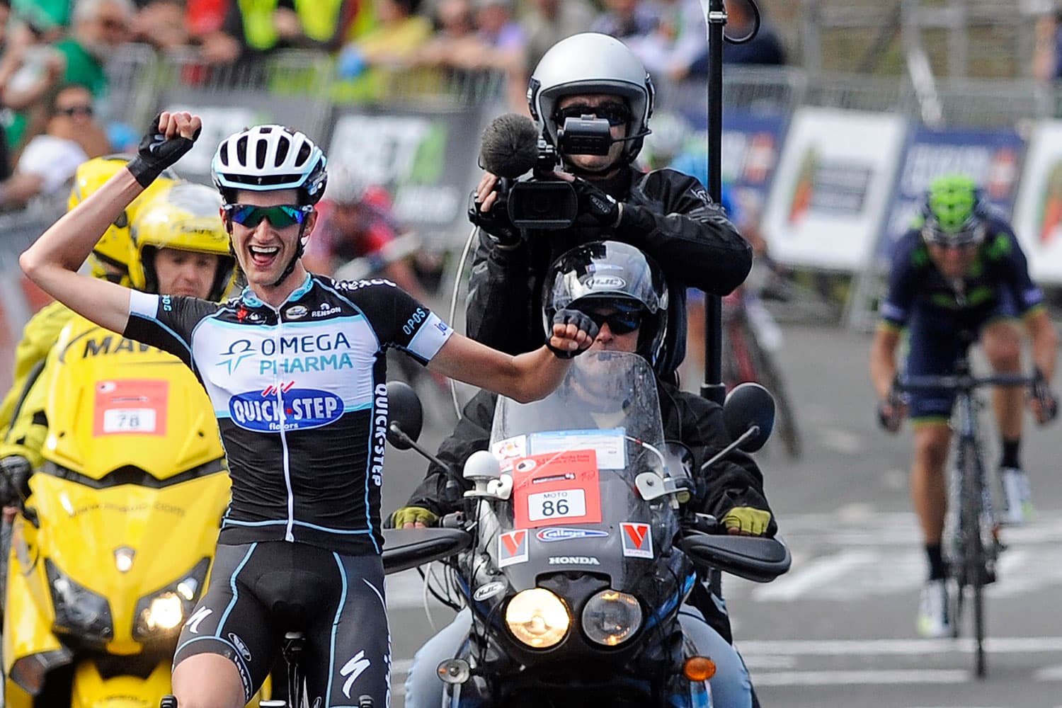 Wouter Poels pone a prueba a los favoritos de la 54 Vuelta al País Vasco