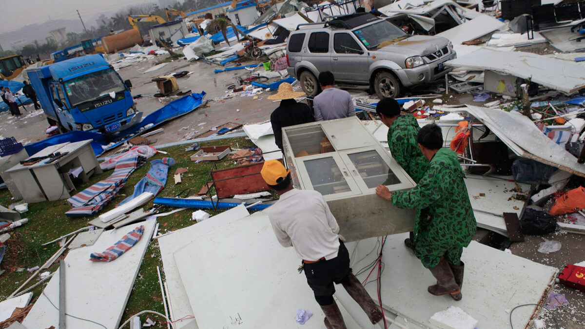 Al menos 16 personas han muerto por las tormentas de lluvia y granizo en Dongguan