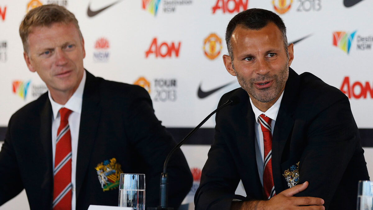 Ryan Giggs sustituye a David Moyes al frente del Manchester United