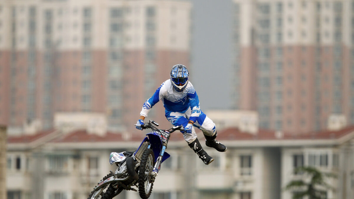 El FMX es una de los platos fuertes del Mundial de Juegos Extremos de Shangai