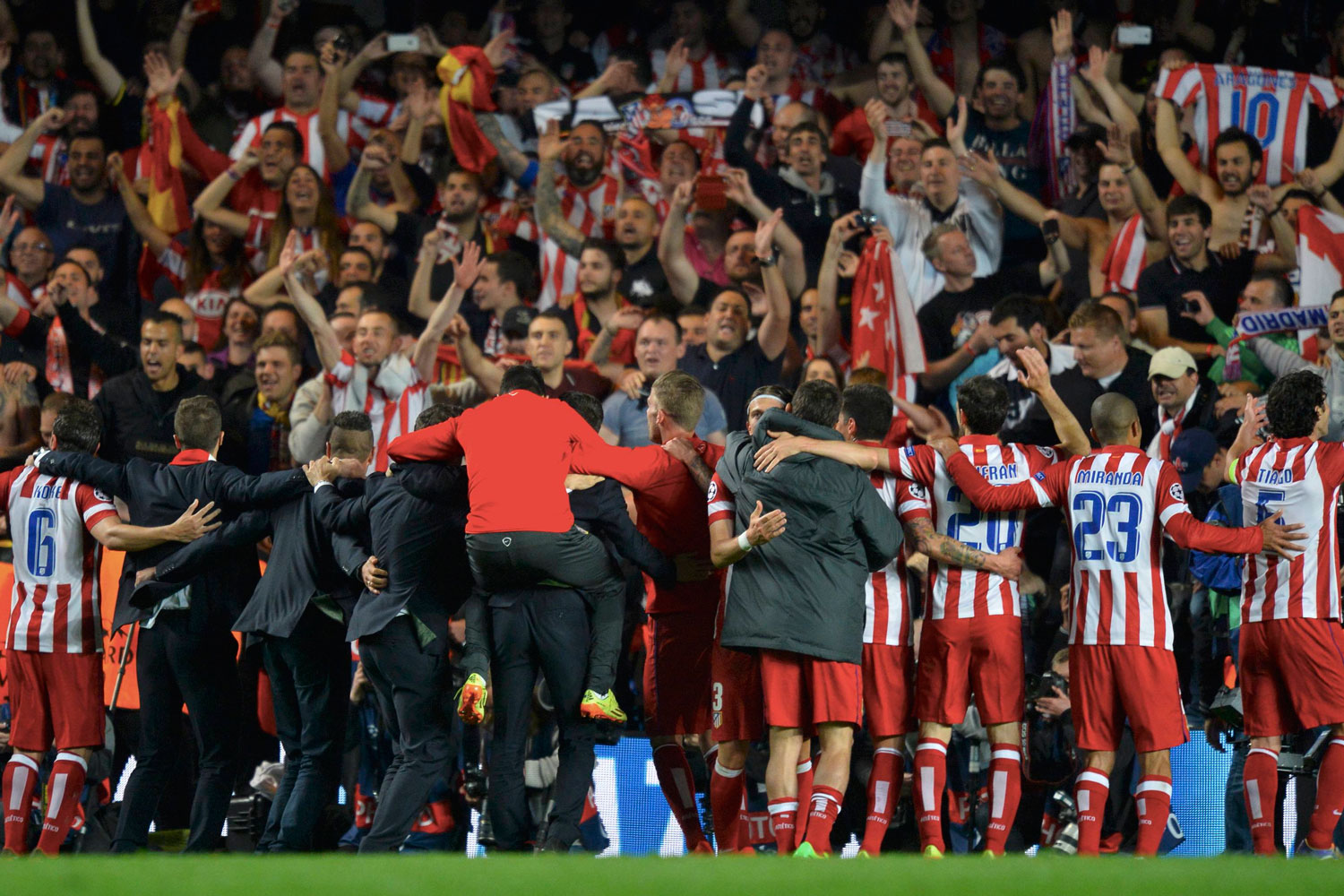 El Atlético de Madrid consigue 40 años después disfrutar de una final de Champions