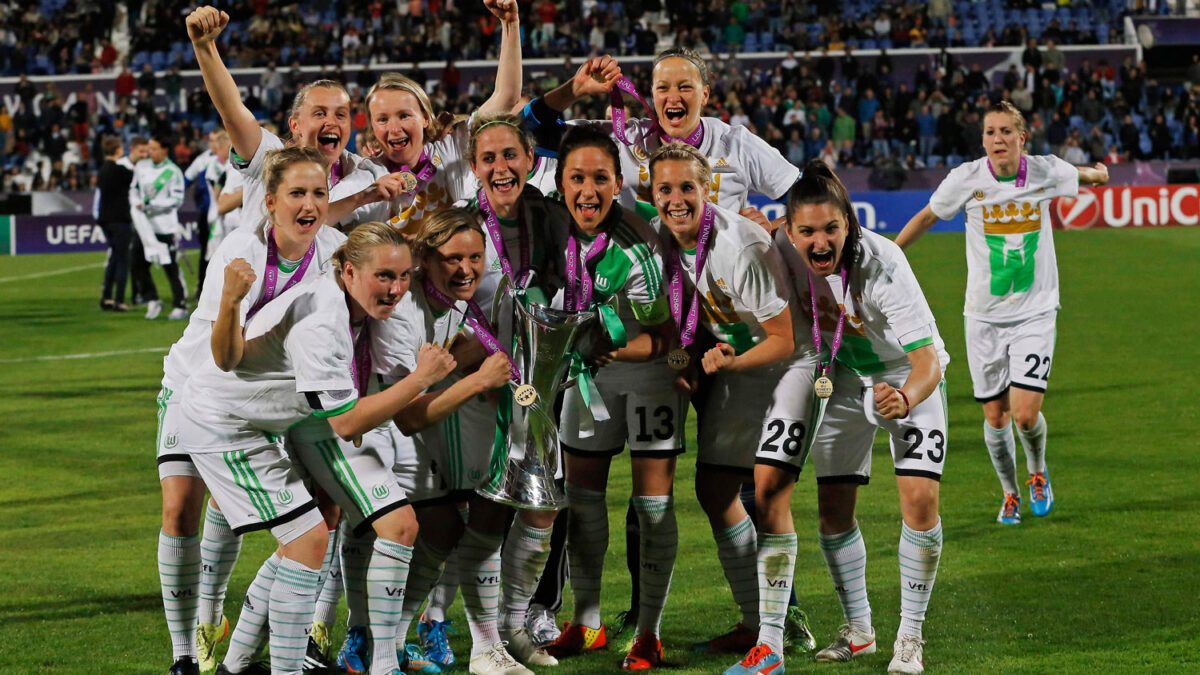 El Wolfsburgo, campeón femenino de Europa.