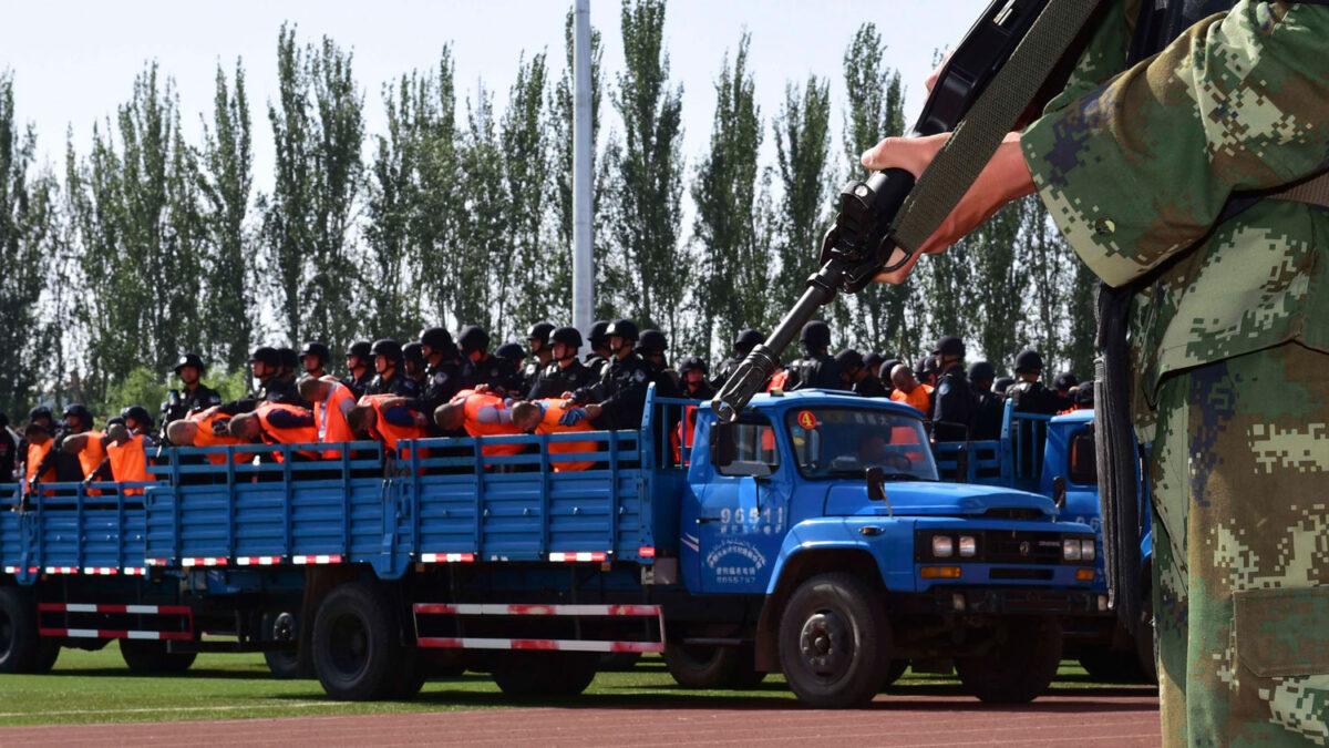 Condena masiva y pública por «violencia terrorista» en China