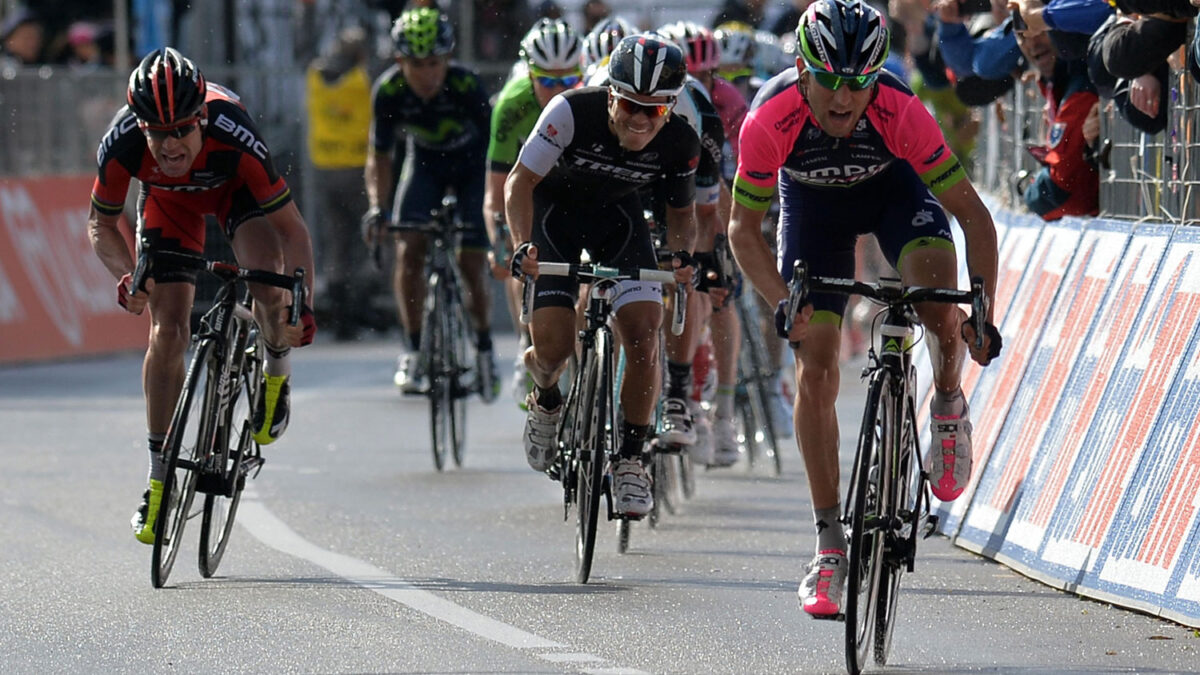 Diego Ulissi consigue su segunda victoria de etapa en el Giro de Italia