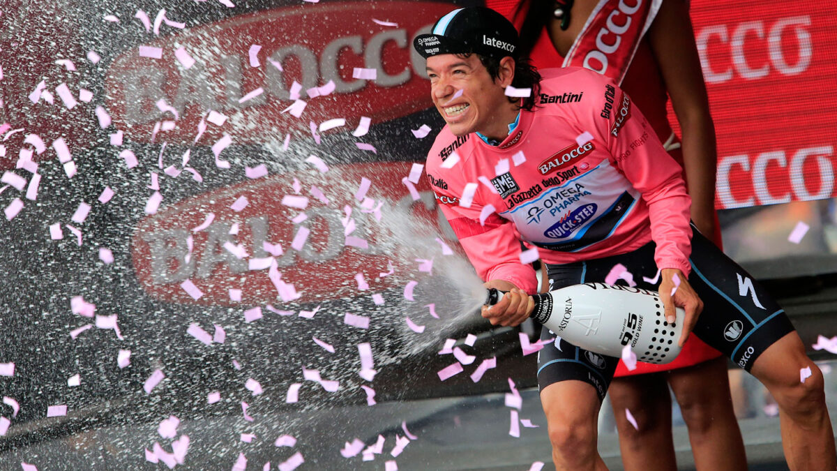 Rigoberto Urán, nuevo jefe del Giro de Italia