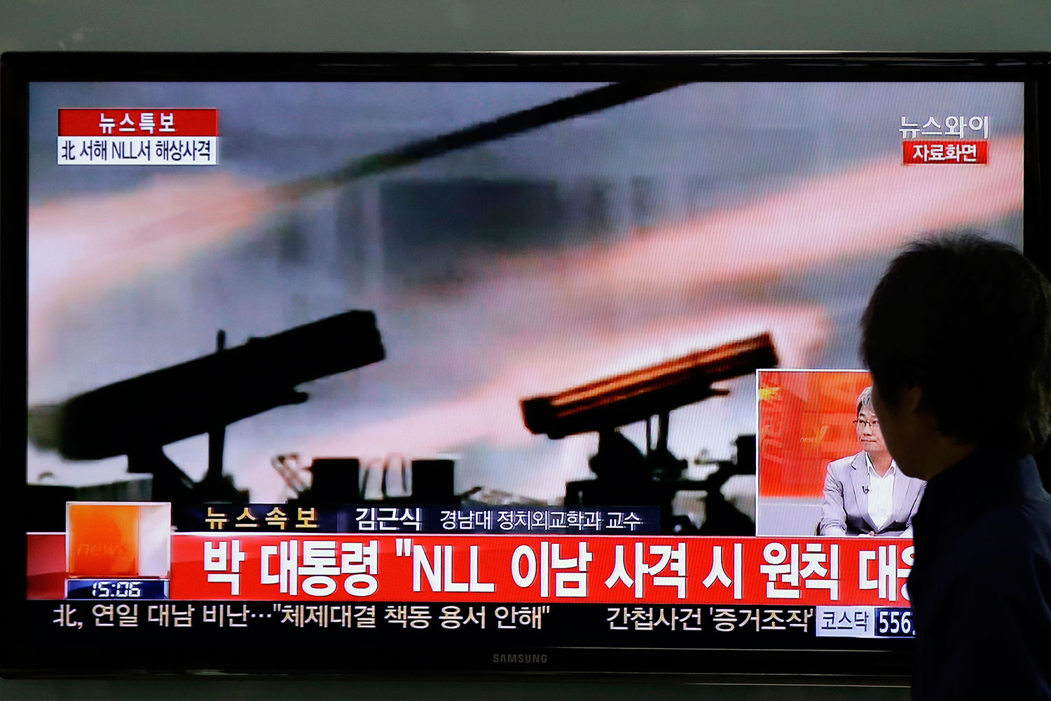 Pyongyang realiza ejercicios militares con municiones reales en la frontera con Corea del Sur