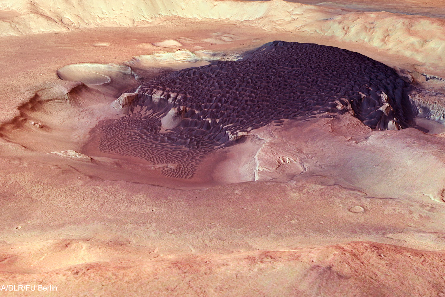 Os presentamos las dunas de Marte