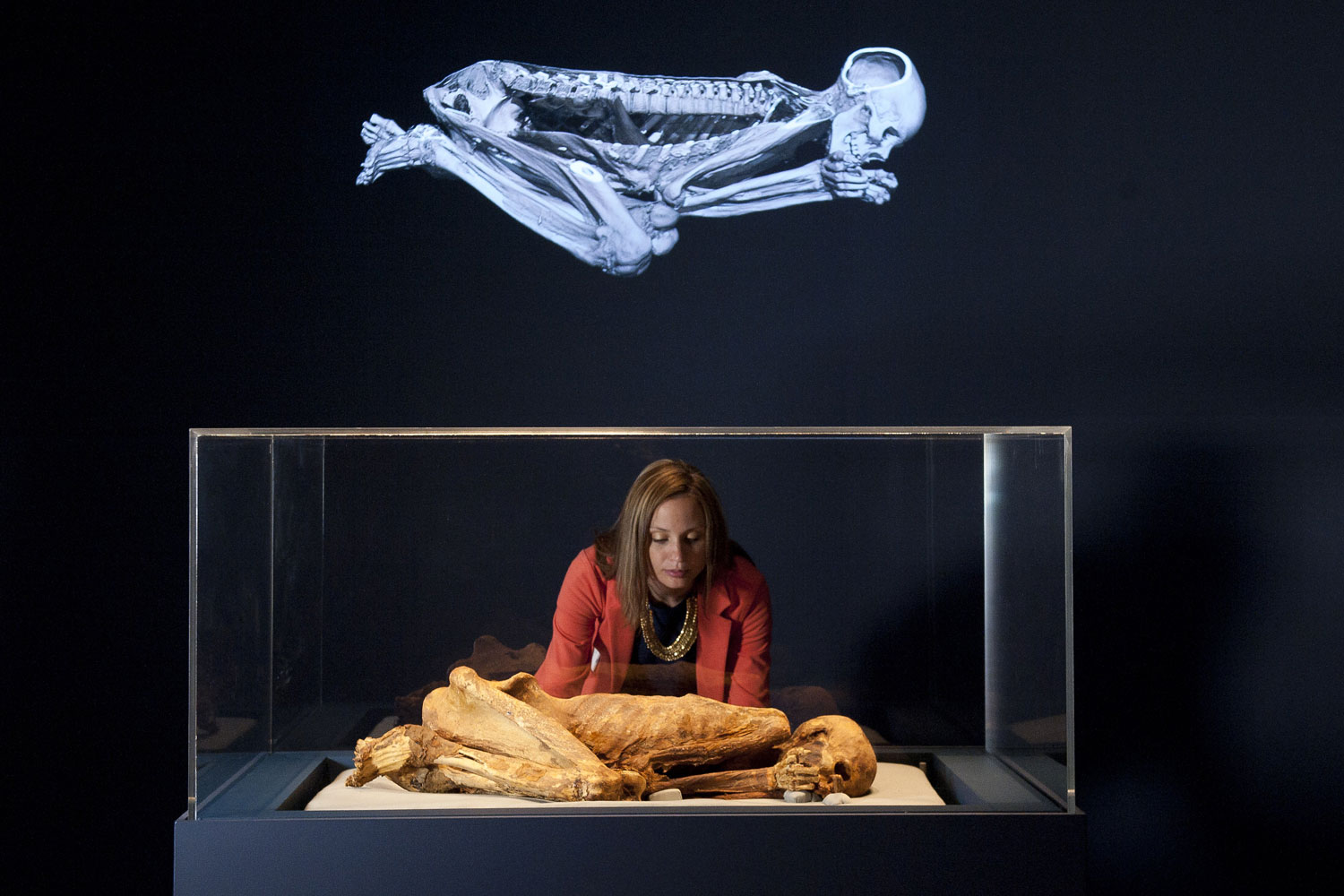 La exposición "Vidas antiguas, nuevos descubrimientos" permite explorar momias