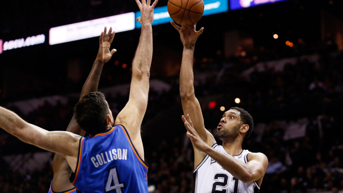 Los Spurs de San Antonio derrotan a los Thunder de Oklahoama (122-105)