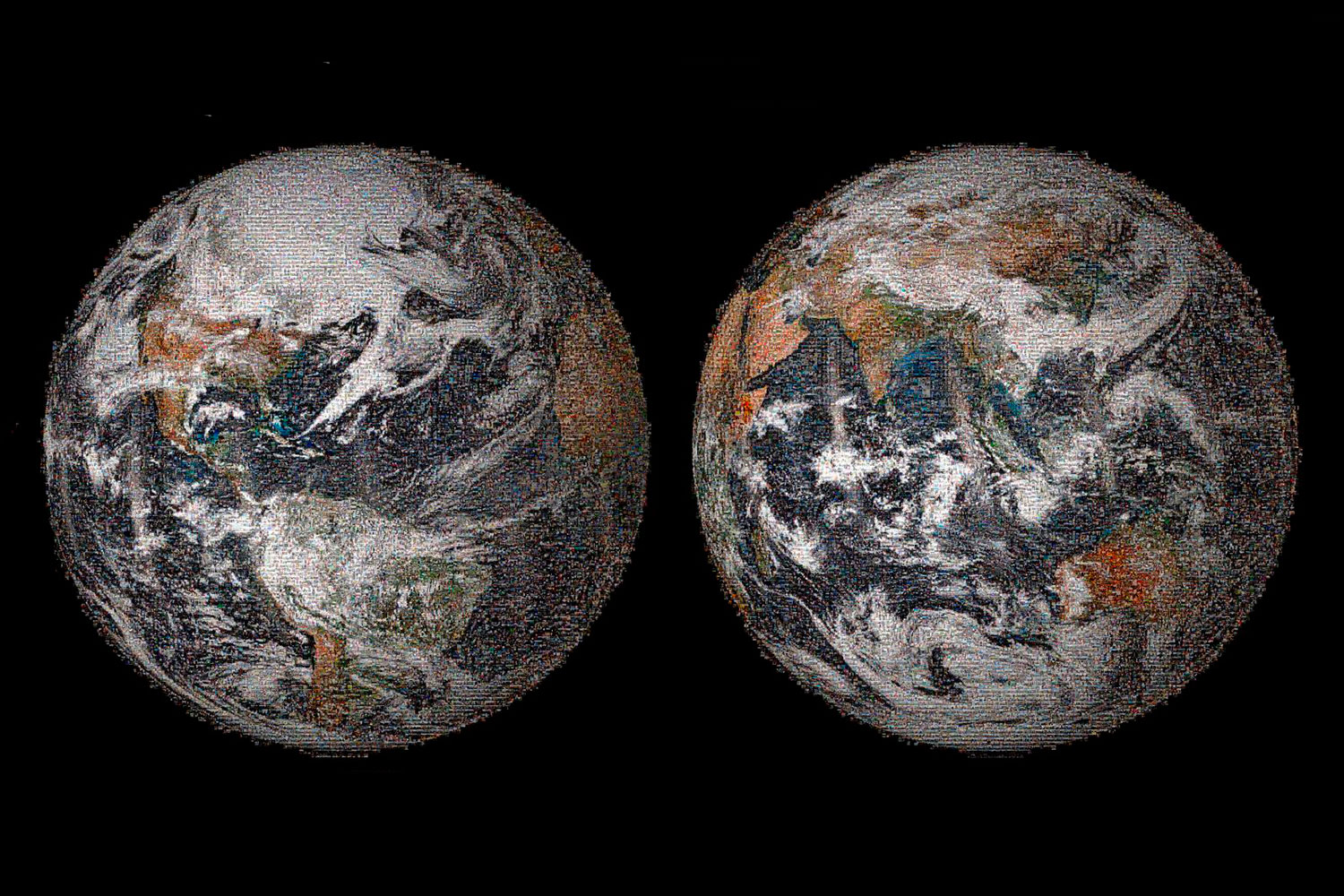 La NASA crea el mosaico más grande del mundo con 36.422 selfies