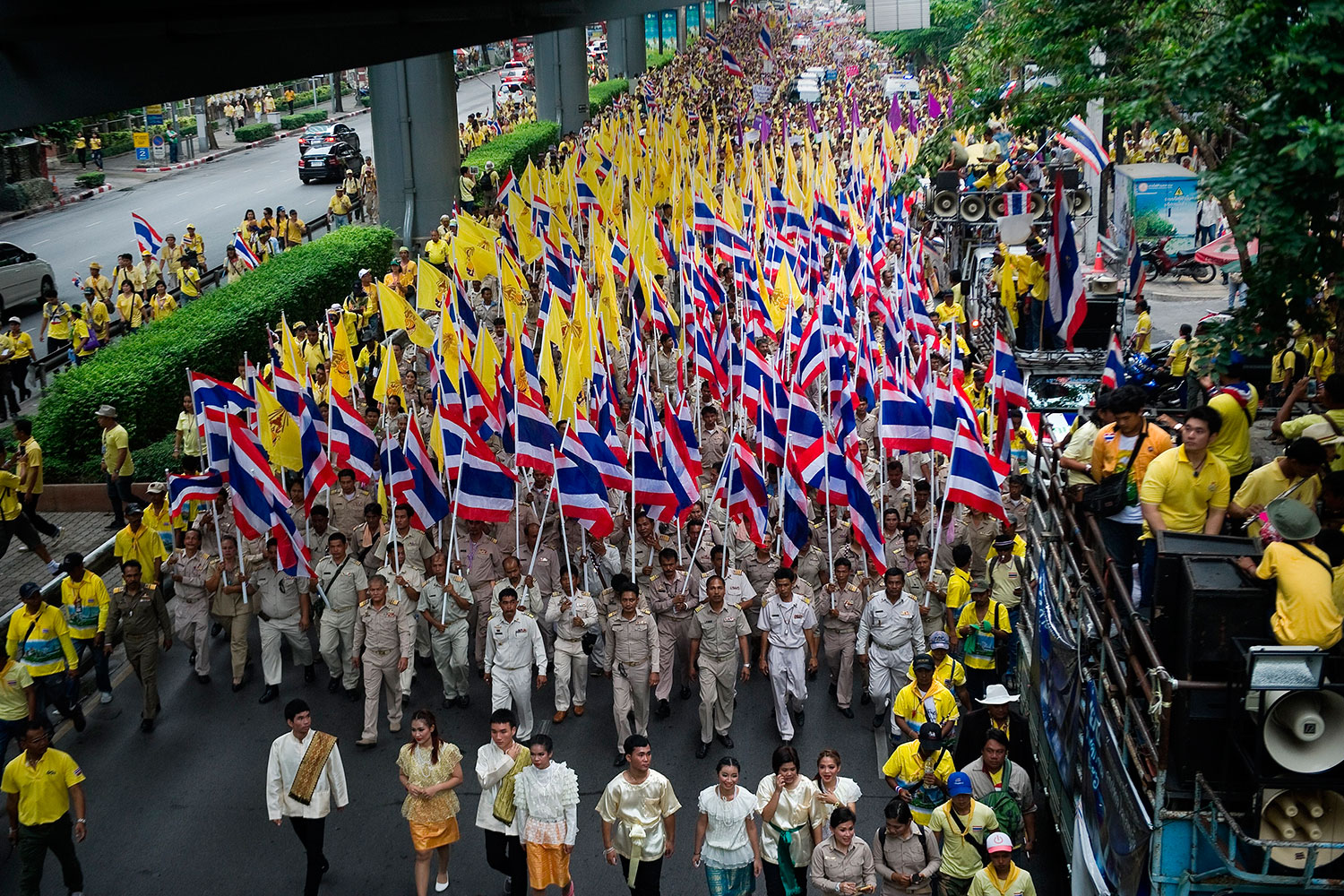 Regresan las protestan antigubernamentales a Tailiandia