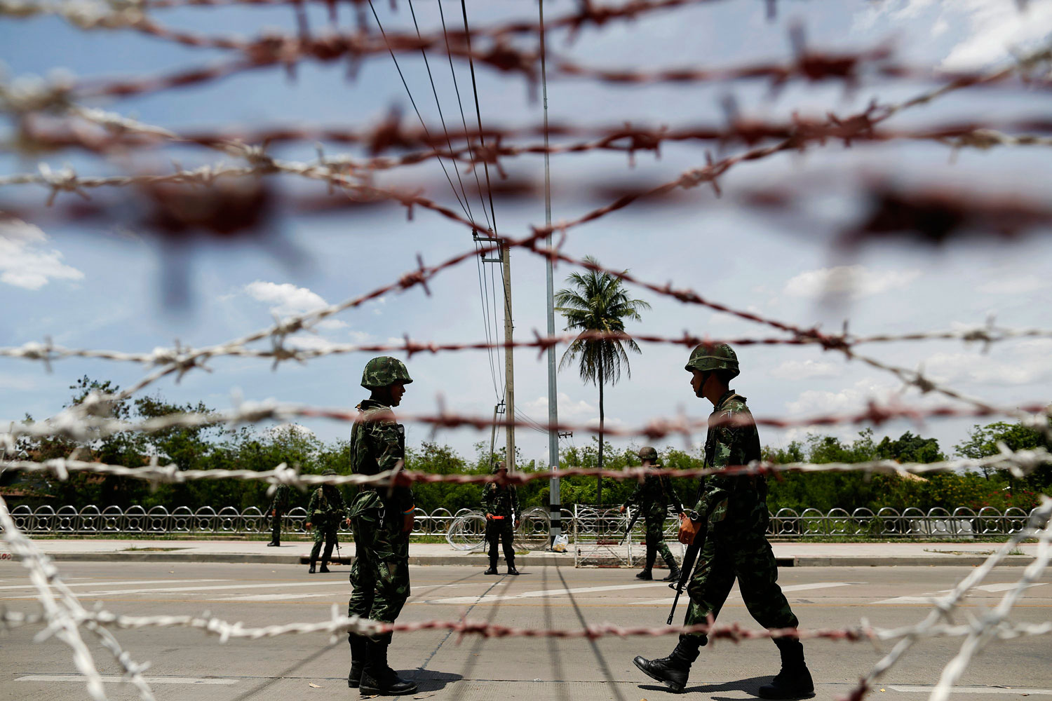 El Ejército de Tailandia impone la ley marcial.