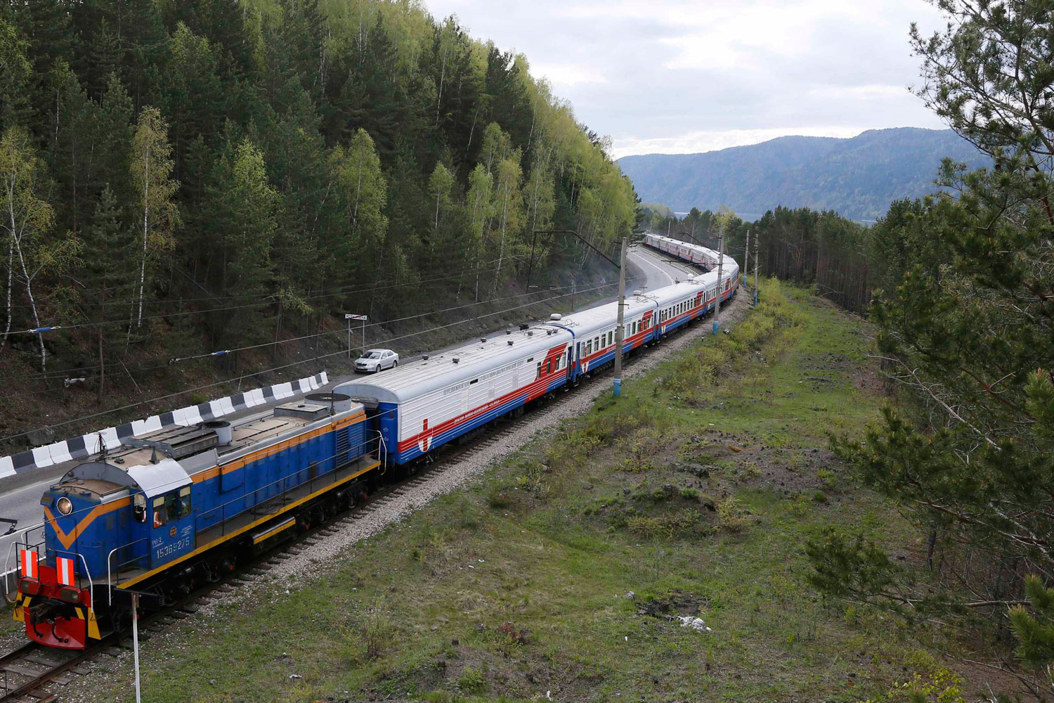 Un tren con médicos cualificados recorre distintas zonas de Rusia