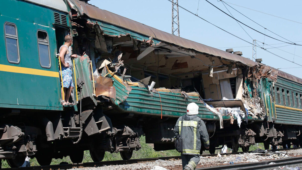 Al menos cuatro muertos y 16 heridos en un choque de trenes en Moscú