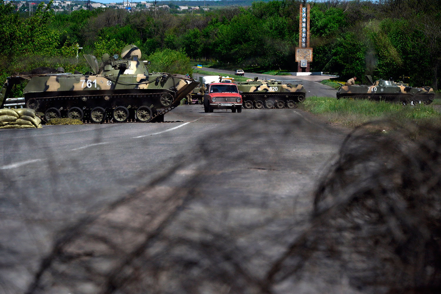 Donetsk cierra su espacio aéreo durante la operación del ejército ucraniano contra los prorrusos.