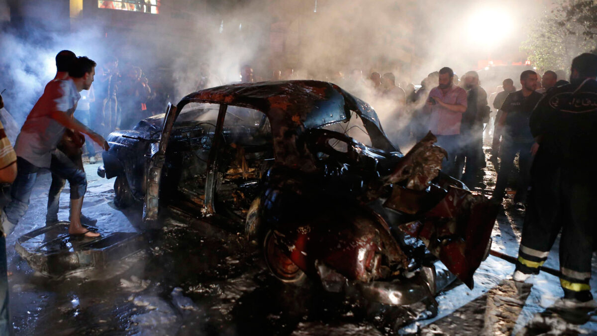 Un coche bomba deja un muerto y 20 heridos en Beirut