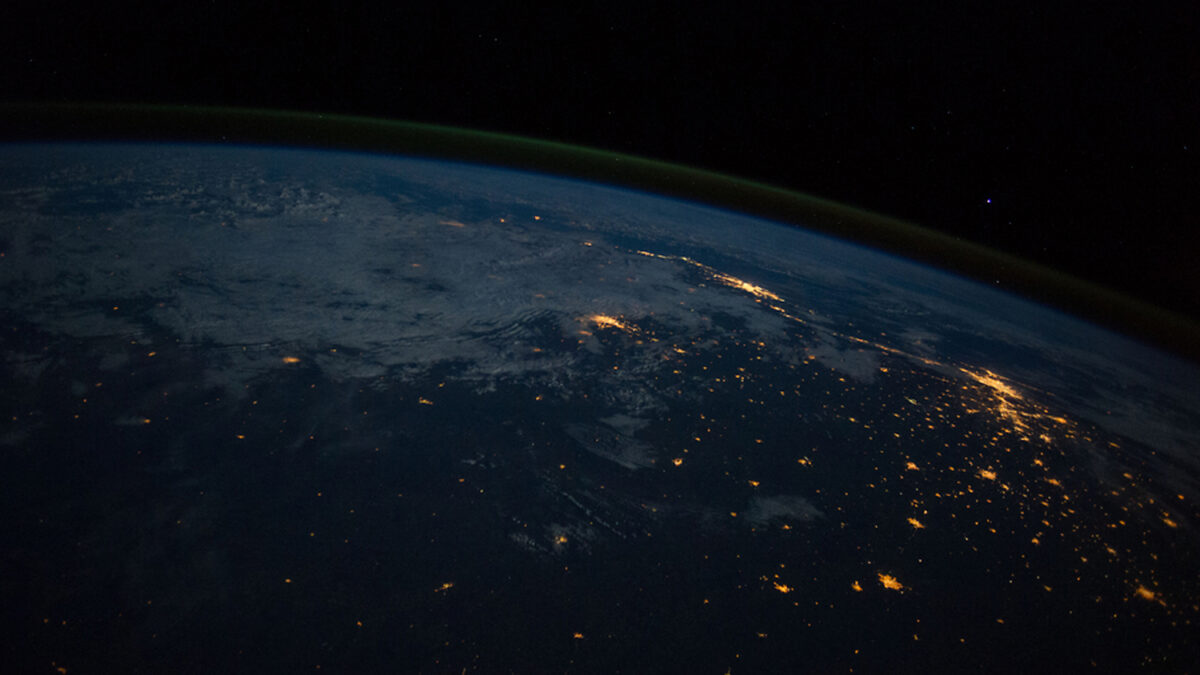 El espectáculo del Mundial, desde el espacio.