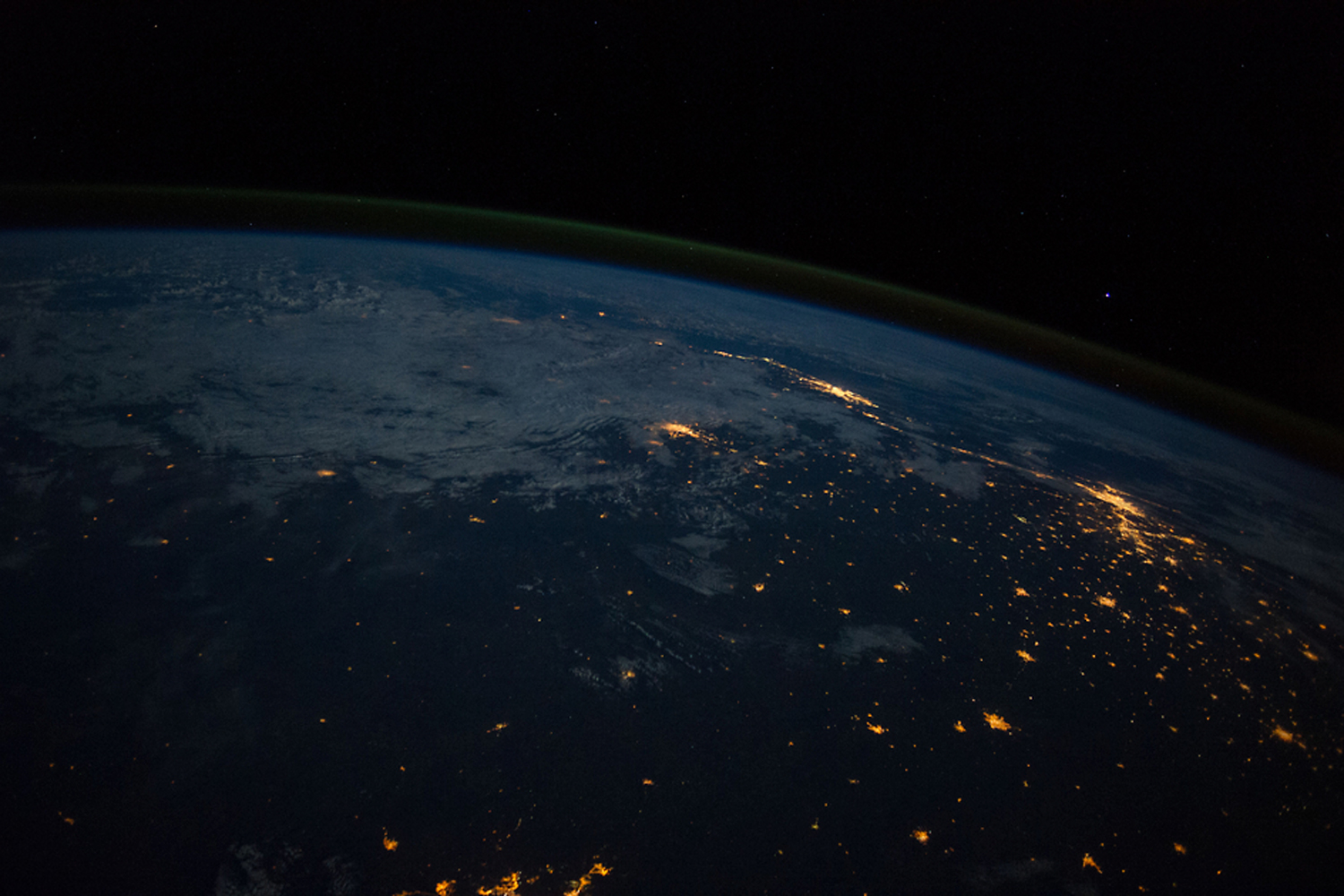 El espectáculo del Mundial, desde el espacio.