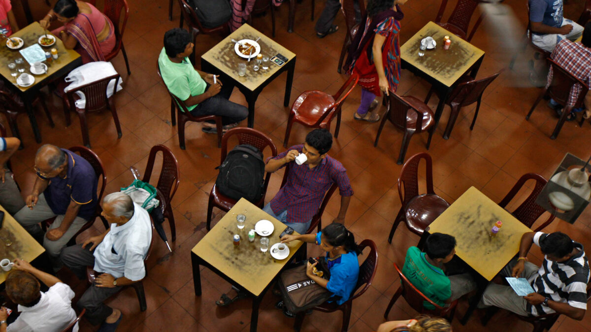 Peligra la cosecha de café en India.