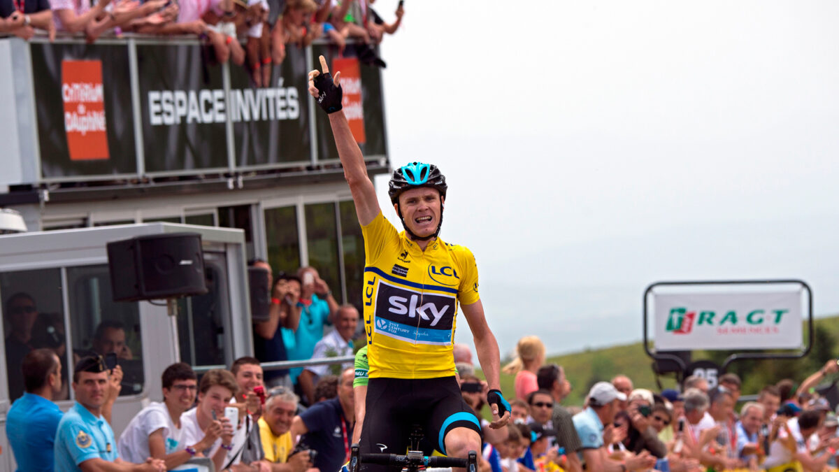 Chris Froome se impone en la segunda etapa del Criterium Dauphiné