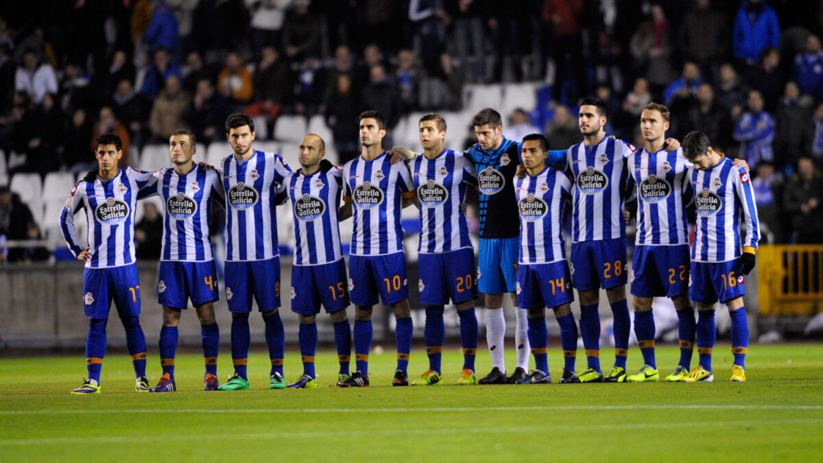 Deportivo de la Coruña a primera con Fernando Vázquez