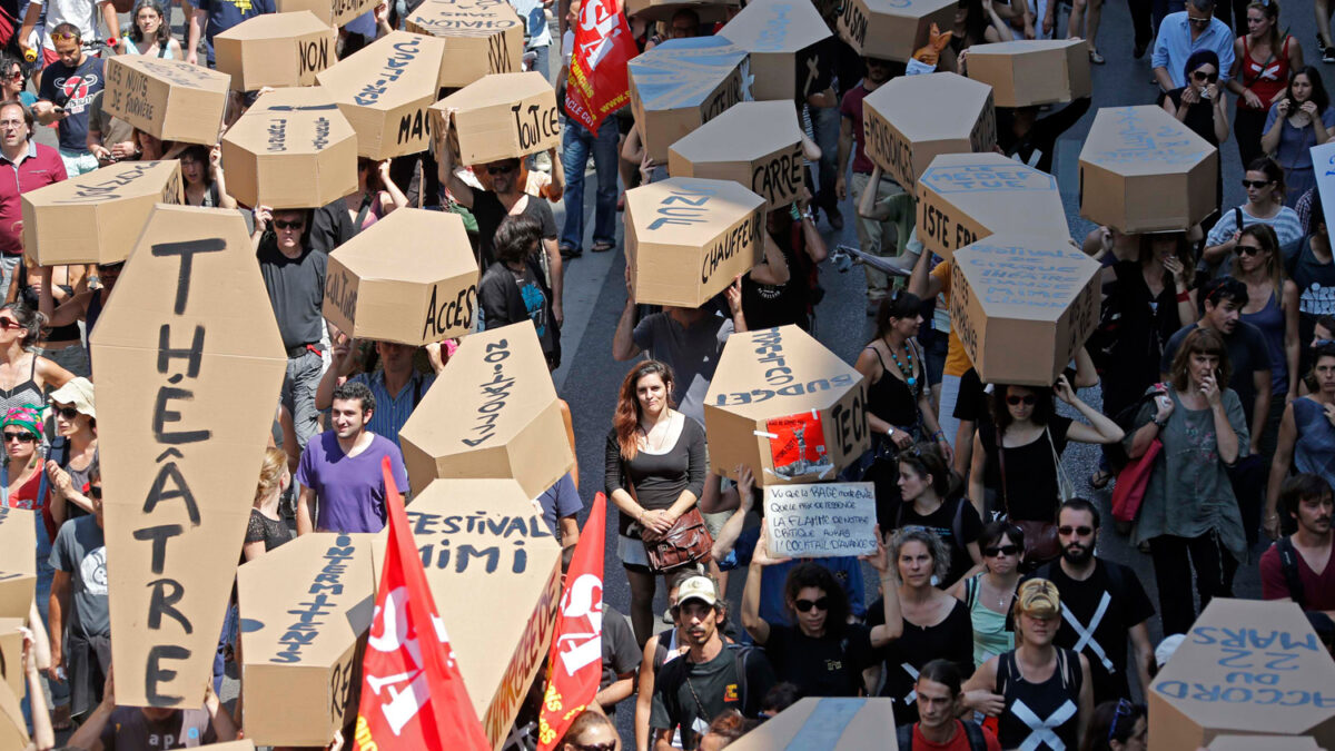 Trabajadores del mundo de las artes intensifican las protestas