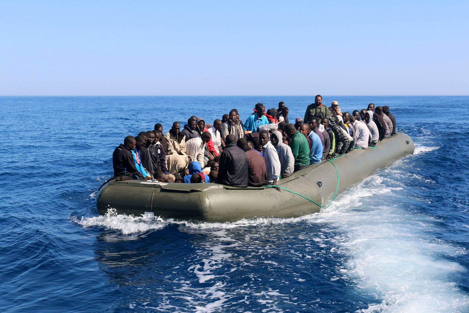 Rescatados 2.500 inmigrantes en las costas italianas