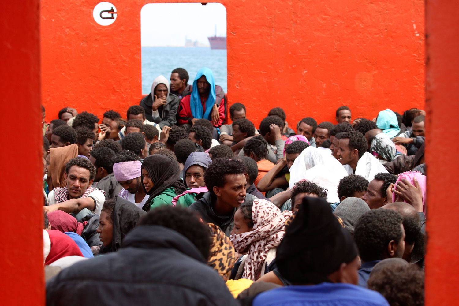 3.500 inmigrantes rescatados en Italia