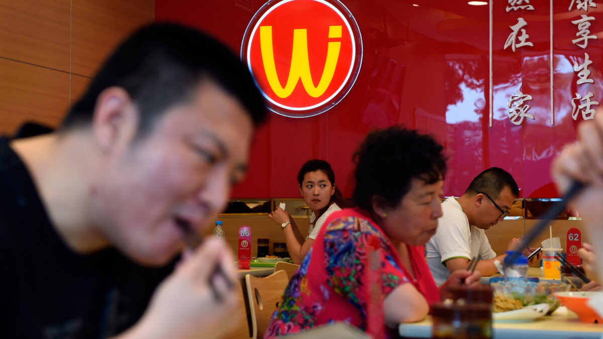 Wei Jia Liang Pi, «W», un nuevo restaurante de comida rápida en China