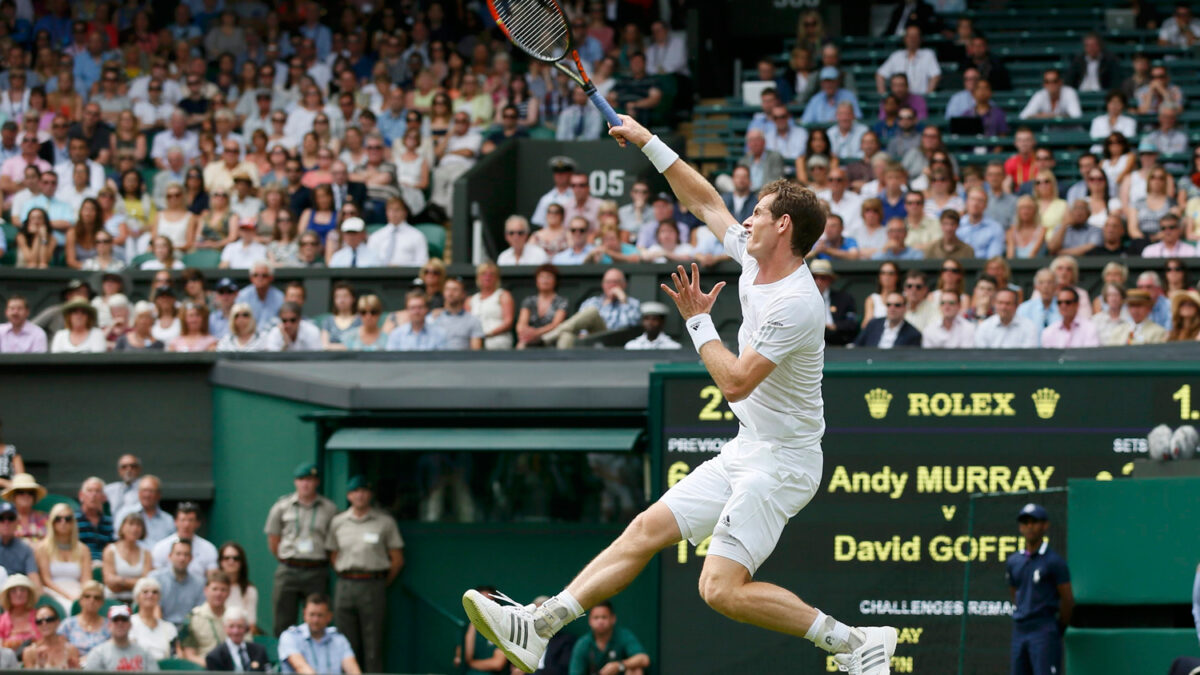 Andy Murray pasa a segunda ronda de Wimbledon