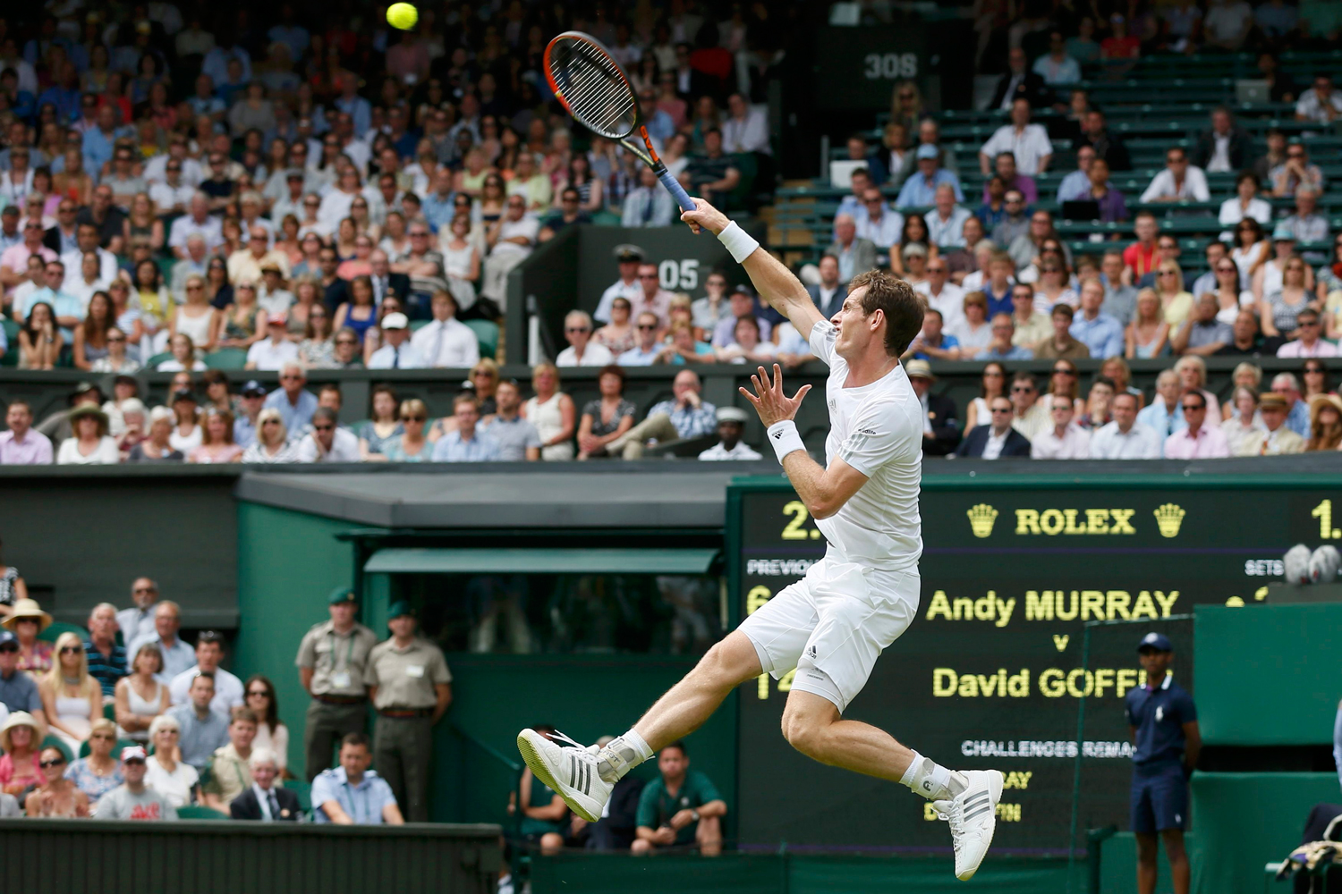 Andy Murray pasa a segunda ronda de Wimbledon