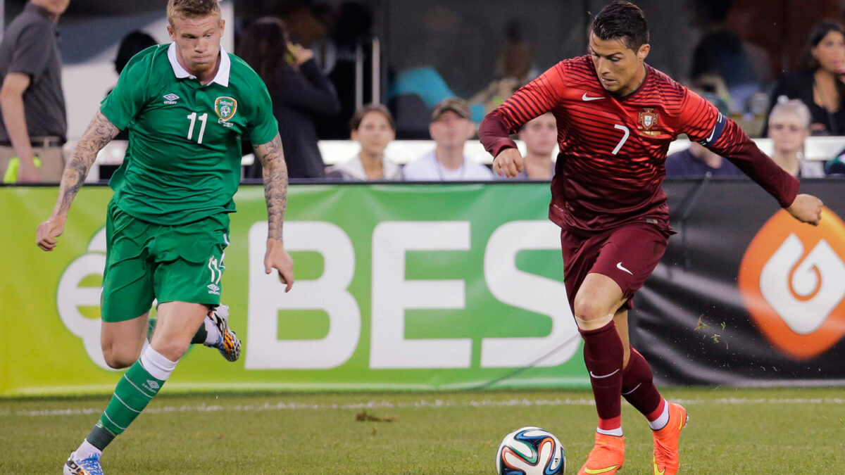 Cristiano Ronaldo regresa al césped y Portugal aplasta a Irlanda (5-1) en Nueva Jersey