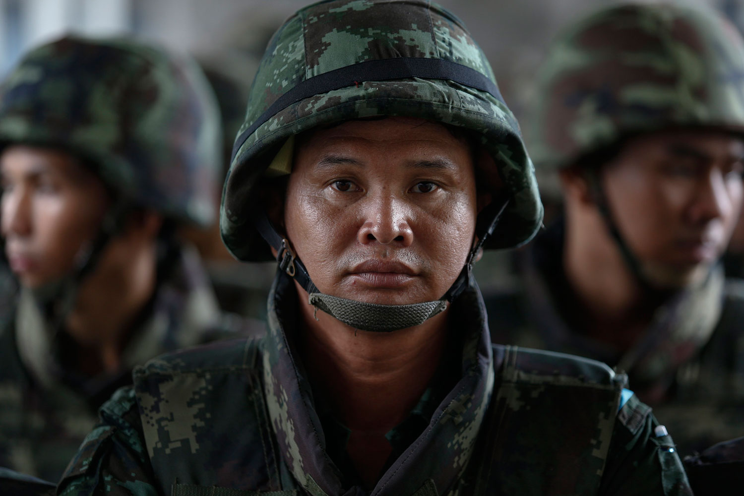 La Junta militar de Tailandia realiza maniobras antigolpe
